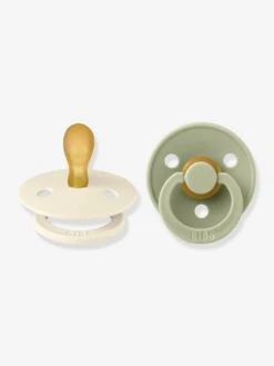 BIBS Lot De 2 Sucettes-tétines Colour, Taille 2 De 6 à 18 Mois - Terracotta