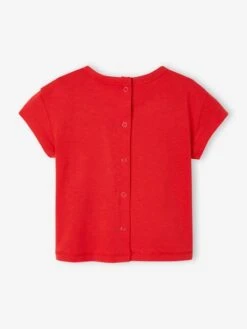 Lot De 2 T-shirts Basics Bébé Manches Courtes - Rouge -Vertbaudet Soldes Boutique lot de 2 t shirts basics bebe manches courtes 31