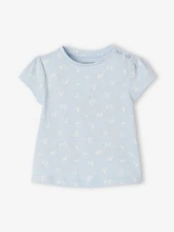 Lot De 2 T-shirts Basics Bébé Manches Courtes - Bleu Ciel 12 Lot De 2 T-shirts Basics Bébé Manches Courtes - Bleu Ciel -Vertbaudet Soldes Boutique lot de 2 t shirts basics bebe manches courtes 34