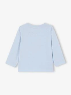 Lot De 2 T-shirts Manches Bébé - Bleu Ciel -Vertbaudet Soldes Boutique lot de 2 t shirts manches bebe 5