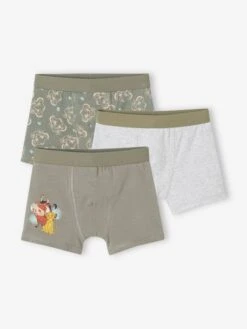 Lot De 3 Boxers Disney Le Roi Lion - Kaki