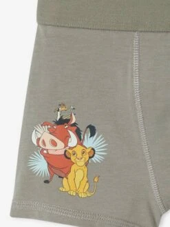 Lot De 3 Boxers Disney Le Roi Lion - Kaki -Vertbaudet Soldes Boutique lot de 3 boxers disney le roi lion 6