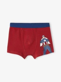 Lot De 3 Boxers Marvel Avengers Garçon - Lot Rouge -Vertbaudet Soldes Boutique lot de 3 boxers marvel avengers garcon 1
