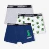 Lot De 3 Boxers Minecraft Garçon - Marine -Vertbaudet Soldes Boutique lot de 3 boxers minecraft garcon