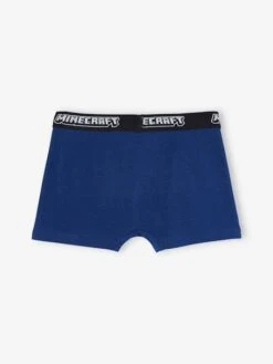Lot De 3 Boxers Minecraft Garçon - Marine 12 Lot De 3 Boxers Minecraft Garçon - Marine -Vertbaudet Soldes Boutique lot de 3 boxers minecraft garcon 4