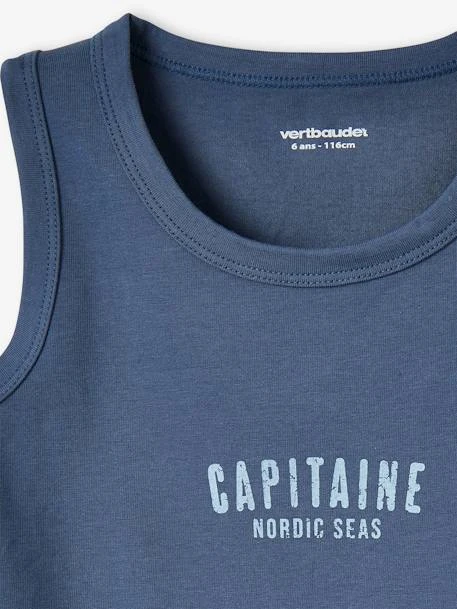 Lot De 3 Débardeurs Garçon "baleines" - Bleu Ciel 8 Lot De 3 Débardeurs Garçon "baleines" - Bleu Ciel – Image 8