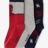 Spiderman Lot De 3 Paires De Chaussettes Marvel Spider-Man - Rouge -Vertbaudet Soldes Boutique lot de 3 paires de chaussettes marvel spider man