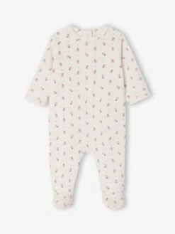 Lot De 3 Pyjamas Bébé Mixtes En Velours - Rose -Vertbaudet Soldes Boutique lot de 3 pyjamas bebe mixtes en velours 17