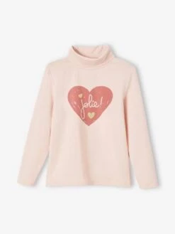 Lot De 3 T-shirts Col Roulé Fille - écru -Vertbaudet Soldes Boutique lot de 3 t shirts col roule fille 39