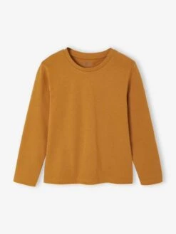 Lot De 3 T-shirts Garçon Manches Longues - Blanc -Vertbaudet Soldes Boutique lot de 3 t shirts garcon manches longues 23