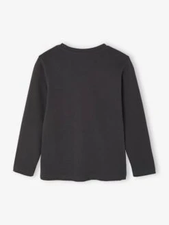 Lot De 3 T-shirts Garçon Manches Longues - Blanc -Vertbaudet Soldes Boutique lot de 3 t shirts garcon manches longues 24