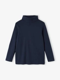 Lot De 3 Tee-shirts Col Roulé Garçon - Ocre -Vertbaudet Soldes Boutique lot de 3 tee shirts col roule garcon 24