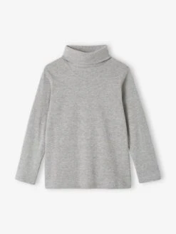 Lot De 3 Tee-shirts Col Roulé Garçon - Ocre -Vertbaudet Soldes Boutique lot de 3 tee shirts col roule garcon 38