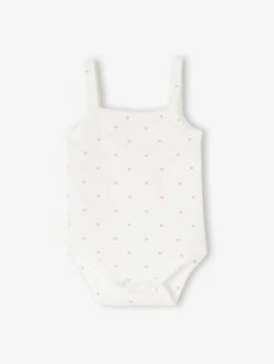 Lot De 5 Bodies à Bretelles Naissance En Coton Biologique - Vieux Rose 13 Lot De 5 Bodies à Bretelles Naissance En Coton Biologique - Vieux Rose -Vertbaudet Soldes Boutique lot de 5 bodies a bretelles naissance en coton biologique 5
