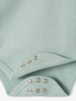 Lot De 5 Bodies Bébé évolutif Ouverture Naissance - Bleu Grisé -Vertbaudet Soldes Boutique lot de 5 bodies bebe evolutif ouverture naissance 8