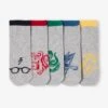 Lot De 5 Paires De Mi-chaussettes Harry Potter - Marine -Vertbaudet Soldes Boutique lot de 5 paires de mi chaussettes harry potter