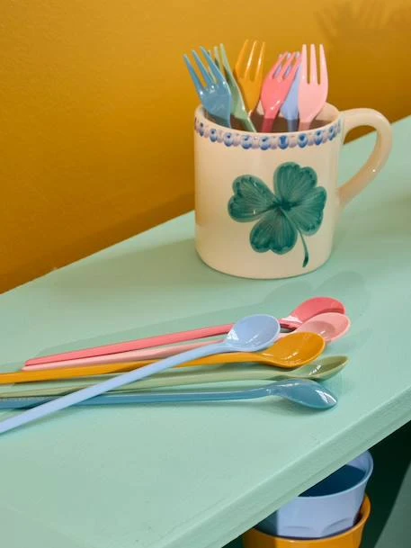 Lot De 6 Cuillères à Latte En Mélamine ALL YOU NEED IS LOVE AND... COLORS Rice - Multicolore 1 Lot De 6 Cuillères à Latte En Mélamine ALL YOU NEED IS LOVE AND... COLORS Rice - Multicolore