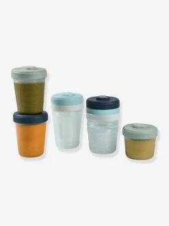 Beaba Lot De 8 Portions Clip 2e âge - Coloris Assortis
