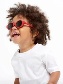 Beaba Lunettes De Soleil Joy Pour Enfant De 9 à 24 Mois - Rouge Clair Uni -Vertbaudet Soldes Boutique lunettes de soleil joy pour enfant de 9 a 24 mois 98