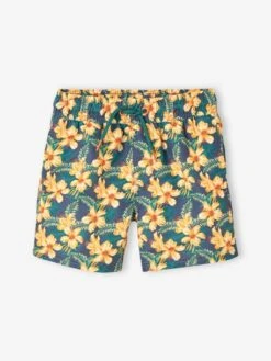 Maillot De Bain Imprimé Garçon - Marine -Vertbaudet Soldes Boutique maillot de bain imprime garcon 1