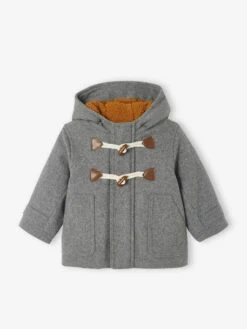 Manteau Duffle-coat Bébé Avec Capuche - Encre -Vertbaudet Soldes Boutique manteau duffle coat bebe avec capuche 16
