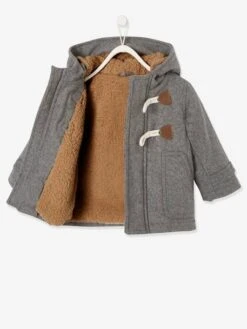 Manteau Duffle-coat Bébé Avec Capuche - Encre -Vertbaudet Soldes Boutique manteau duffle coat bebe avec capuche 17