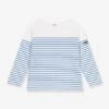 PETIT BATEAU Marinière Enfant En Coton - Bleu -Vertbaudet Soldes Boutique mariniere enfant en coton
