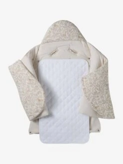 Nid D'ange Transformable En Gaze De Coton - Beige Imprimé -Vertbaudet Soldes Boutique nid dange transformable en gaze de coton 42