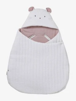 Nid D'ange Transformable En Gaze De Coton - Beige Imprimé -Vertbaudet Soldes Boutique nid dange transformable en gaze de coton 57