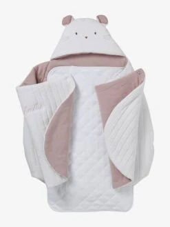 Nid D'ange Transformable En Gaze De Coton - Beige Imprimé -Vertbaudet Soldes Boutique nid dange transformable en gaze de coton 59