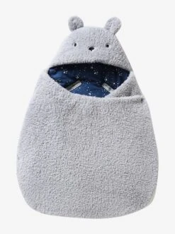 Nid D'ange Transformable En Tapis à Langer Peluche - Gris Souris -Vertbaudet Soldes Boutique nid dange transformable en tapis a langer peluche 17