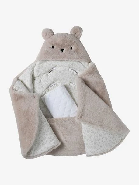 Nid D'ange Transformable En Tapis à Langer Peluche - Beige Imprimé 17 Nid D'ange Transformable En Tapis à Langer Peluche - Beige Imprimé – Image 17