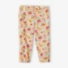 Pantacourt Fluide Fille - Rose Clair Imprimé -Vertbaudet Soldes Boutique pantacourt fluide fille