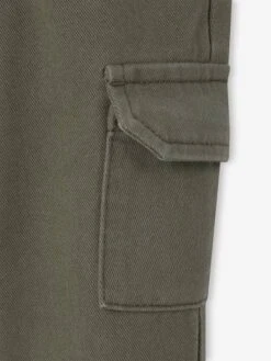 Pantalon Battle Bébé En Sergé - Café -Vertbaudet Soldes Boutique pantalon battle bebe en serge 11