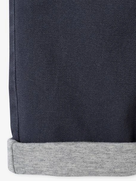 Pantalon Battle Doublé Garçon Facile à Enfiler - Bleu Nuit 5 Pantalon Battle Doublé Garçon Facile à Enfiler - Bleu Nuit – Image 5