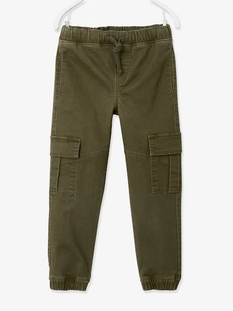 Pantalon Battle Facile à Enfiler Garçon - Kaki Foncé 19 Pantalon Battle Facile à Enfiler Garçon - Kaki Foncé – Image 19