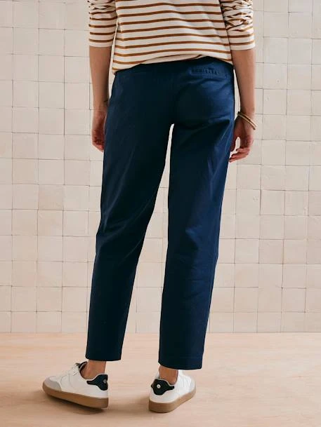 Pantalon De Grossesse Chino - Marine 4 Pantalon De Grossesse Chino - Marine – Image 4