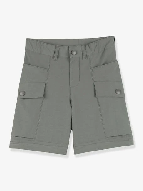 Pantalon D'été Enfant ORAVA ZIP Finkid, Longueur De Jambe Variable - Vert Sauge 4 Pantalon D'été Enfant ORAVA ZIP Finkid, Longueur De Jambe Variable - Vert Sauge – Image 4