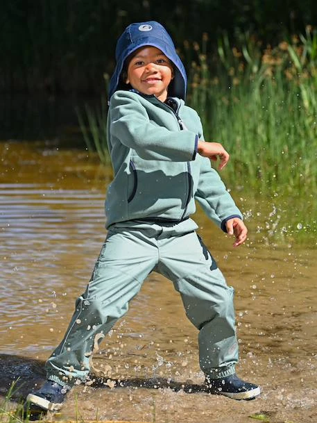 Pantalon D'extérieur Enfant Imperméable PIKSA PLUS Finkid - Turquoise 5 Pantalon D'extérieur Enfant Imperméable PIKSA PLUS Finkid - Turquoise – Image 5