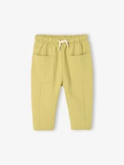 Pantalon En Molleton Bébé Taille élastiquée - Jaune