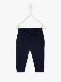 Pantalon En Molleton Bébé Taille élastiquée - Vert Bouteille