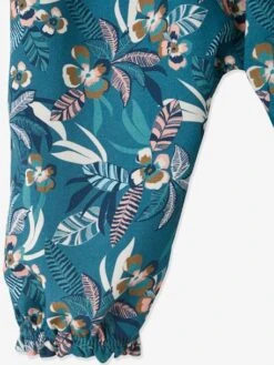 Pantalon Imprimé Bébé Fluide - Vert Imprimé -Vertbaudet Soldes Boutique pantalon imprime bebe fluide 10