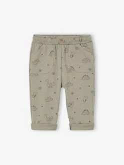 Pantalon Imprimé En Molleton Bébé - Bleu -Vertbaudet Soldes Boutique pantalon imprime en molleton bebe 21