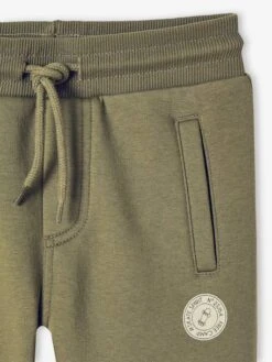 Pantalon Jogging Garçon En Molleton - Gris Moyen Chiné -Vertbaudet Soldes Boutique pantalon jogging garcon en molleton 18