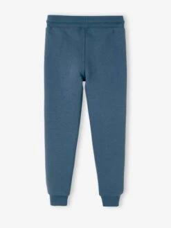 Pantalon Jogging Garçon En Molleton - Kaki -Vertbaudet Soldes Boutique pantalon jogging garcon en molleton 64