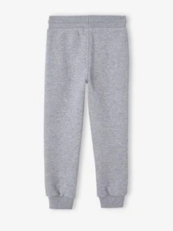 Pantalon Jogging Garçon En Molleton - Marine Chiné -Vertbaudet Soldes Boutique pantalon jogging garcon en molleton 88