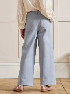 Cyrillus Pantalon Large Fille - Sable -Vertbaudet Soldes Boutique pantalon large fille 3