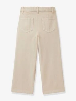 Cyrillus Pantalon Large Fille - Sable -Vertbaudet Soldes Boutique pantalon large fille 7