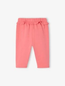 Pantalon Molleton Basics Bébé Fille - Bleu Grisé -Vertbaudet Soldes Boutique pantalon molleton basics bebe fille 10