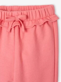 Pantalon Molleton Basics Bébé Fille - Bleu Grisé -Vertbaudet Soldes Boutique pantalon molleton basics bebe fille 11
